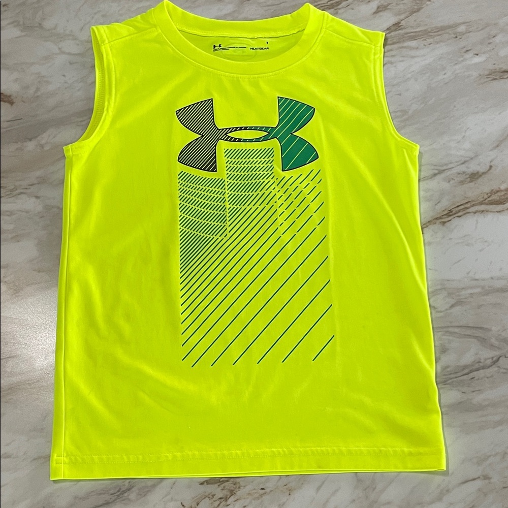 Under Armour Kids Bright Yellow Tank Top